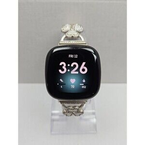 Fitbit Versa 3 FB511 Smartwatch GPS Heart Rate SpO2 Activity Tracker W/ Charger